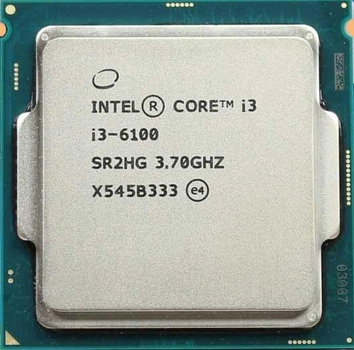 Процессор LGA1151 Skylake-S Intel Core i3 6100 4x3.70GHz 3M Cashe Intel® HD 530 51W SR2HG Б\В - Б/У
