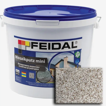 Декоративна акрилова мозаїчна штукатурка Feidal Mosaikputz mini А24 25кг