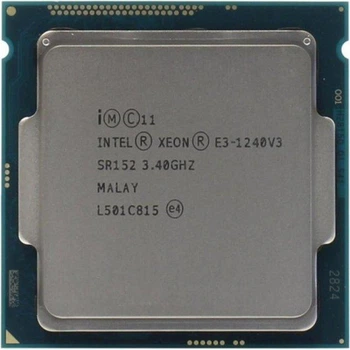 Процессор LGA1150 Haswell Intel Xeon E3-1240v3 4x3.40GHz 8M Cashe 80W SR152 Б\В - Б/У