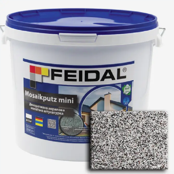 Декоративна акрилова мозаїчна штукатурка Feidal Mosaikputz mini А23 15кг