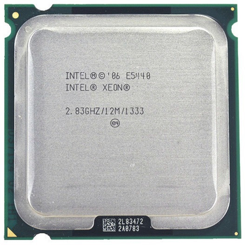 Процессор LGA775 Harpertown intel Xeon E5440 4x2.83GHz 12mb Cashe 1333MHz (SLANS) Б\В