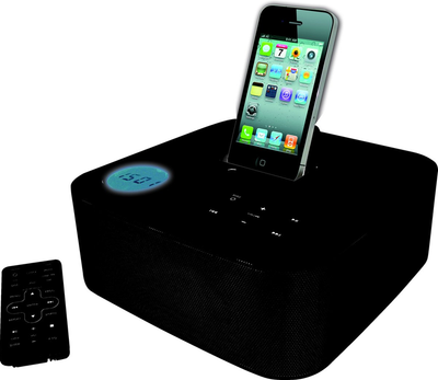 Док станция для iPod и iPhone с FM-радио пультом и динамиками Bigben ST01N