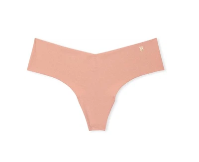 Трусики стрінги Victoria's Secret No-Show Thong Panty Макарон S