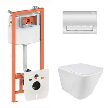 Инсталляция 4 в 1 Qtap Nest Tern Хром (QT1733052EUQW45160)