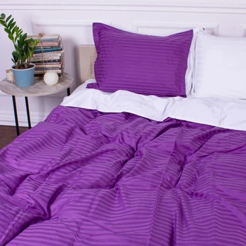 Наволочка с ушками MirSon Satin Stripe 30-0009 + 30-0001 Belinda 70x70 см (2200005257999)