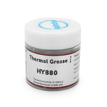 Паста термопроводная HY-880 10g, банка, Grey, >5,15W/m-K,