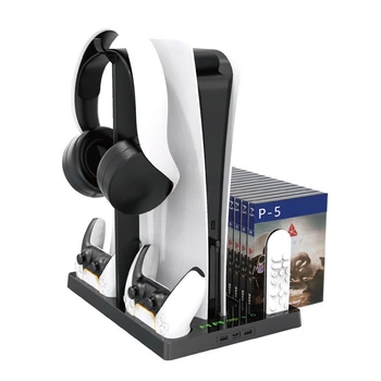Подставка PS5 Fat / Slim с охлаждением зарядка для геймпада OIVO IV-P5246X Без бренда