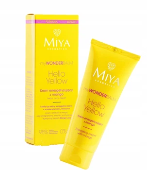 Зволожуючий бадьорий крем Hello Yellow з манго Miya MyWonderBalm 75 мл (5904804151126)