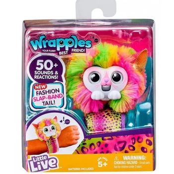 Интерактивный Браслет - Питомец, Little Live Wrapples Meego (02101)