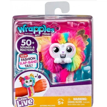 Интерактивный Браслет - Питомец, Little Live Wrapples Raybo (02502)