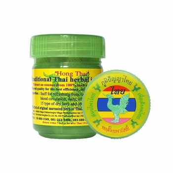 Ингалятор Siam Natural Herb сухой на травах от простуды Hong Thai 10 гр