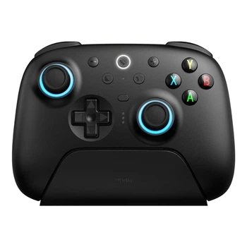 Беспроводной геймпад 8BitDo Ultimate 2 Wireless Controller Black Edition с TMR Джойстиками и триггерами с эффектом Холла для Windows, Android