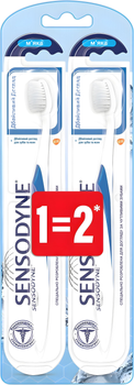 Набор зубных щеток Sensodyne Gentle Care Бережный Уход Мягкие 1+1 (4820127150626)