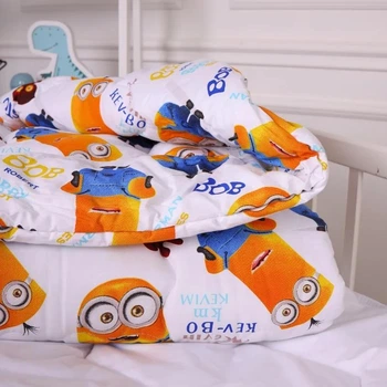 Ковдра MirSon Kids Time антиалергенна зимовий 20-0036 Minions 140x205 см Бавовна (2200009665301)