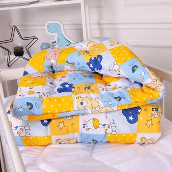 Ковдра MirSon Kids Time антиалергенна зимовий 20-0038 Cute animals 140x205 см EcoSilk (2200009665592)