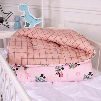 Ковдра MirSon Kids Time антиалергенна зимовий 20-0042 Pink Mikey Mouse 140x205 см EcoSilk (2200009666162)