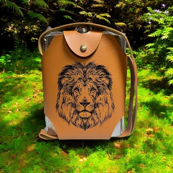 Фляга Hip Flask в чехле 48 Oz / 1419 ml из нержавеющей стали под гравировку