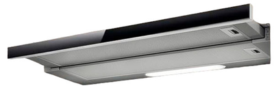 Витяжка телескопічна Elica TT14 LUX GRVT/A/90 (750 м3/год, 3 швид., кнопкове.кер.) 299677