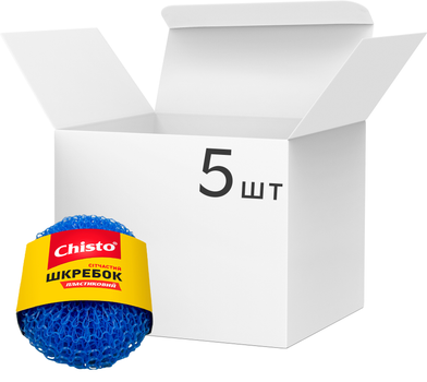 Упаковка скребков Chisto пластиковый 5 шт (2000998942175)
