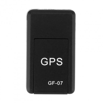 Міні GSM GPS-трекер GF-07 з вбудованими магнітами для кріплення Чорний