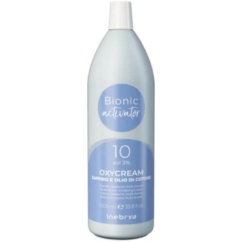 Крем-окислитель сапфир-коллаген Inebrya Bionic 10 Vol Oxycream Zaffiro-Collagene 3% 1000 мл