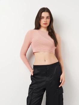 Футболка жіноча Zara 2142/112 M Бежева (02142112676037)