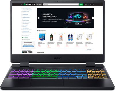 Ноутбук Acer Nitro 5 AN515-58-5895 (NH.QM0EU.00H) Obsidian Black (NHQM0EU00H351133483400) - Уценка