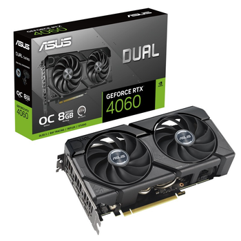 Відеокарта GF RTX 4060 8 GB GDDR6 Dual Evo OC Asus (DUAL-RTX4060-O8G-EVO) Store