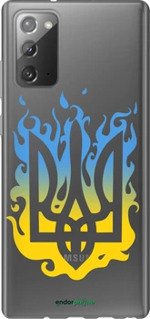 2D пластиковый чехол на Samsung Galaxy Note 20 Герб v1 "5258t-2036-70447"
