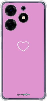 Силікон із посиленими кутами чохол на Tecno Spark 10 Pro Серце 2 "4863sp-3022-70447"