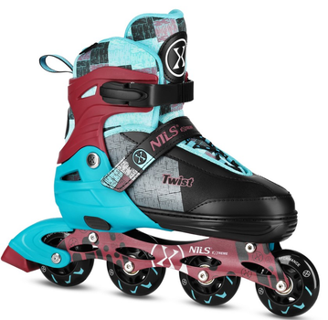 Ролики Nils Extreme Twist NA13810 31-34 S Сині (5907695580365)