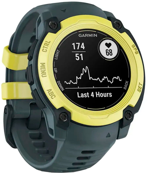 Смарт-годинник Garmin Instinct E 40 mm Electric Lime Bezel w/ Twilight Band (010-02932-01)