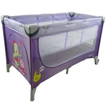 Манеж Carrello Piccolo+ CRL-9201 со вторым дном Purple