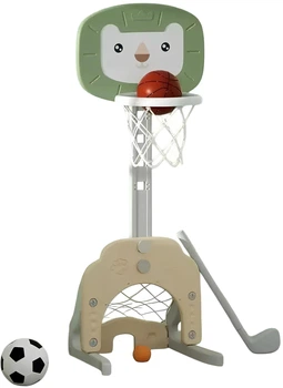 Детский мультифункциональный игровой комплекс Babyhood Львенок Зеленый (BP-109G)