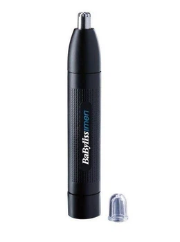 Тример для стрижки волосся в носі, вухах BaByliss E650E на батерейках Чорний
