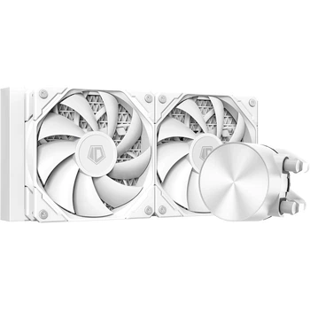 Система водяного охолодження ID-Cooling FX240 Pro White, 240 мм, 2×120 мм, 300W, 4-pin