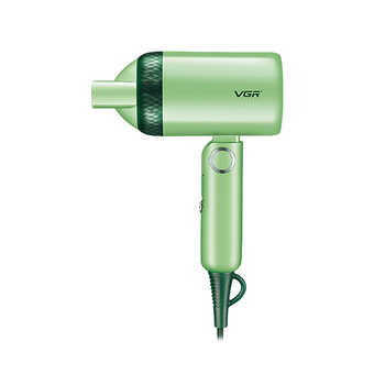 Фен VGR V-421 1200W/3 рівня обдуву/низький рівень шуму/Green (10506)