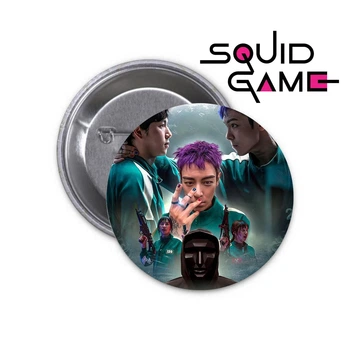 Значок Squid Game Игра в Кальмара #21 Thanos Танос