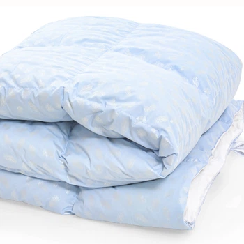 Одеяло пуховое MirSon №1843 Bio-Blue 50% пух деми 140x205 (2200003013764)
