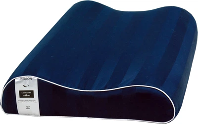 Подушка ортопедическая MirSon №6027 Noble stripe Blue sea Aero 58х40х10.5 (2200003261479)