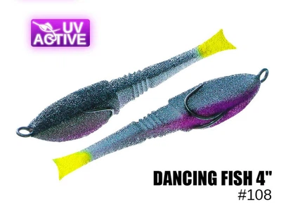 Поролоновая рыбка Проф Монтаж Dancing Fish 4" #108