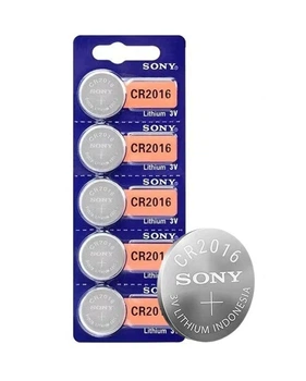 Батарейка SONY CR2016 3V 5 штук