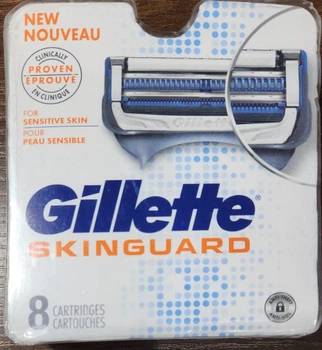 Запасные лезвия Gillette SkinGuard для чувствительной кожи 8 шт