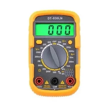 Мультиметр UKC Digital DT-830 Компактный Тестер Прибор проверки напряжения (62933)