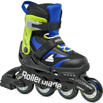 Ролики Rollerblade Microblade 36.5-40 Black-Blue (1012-86B0751530-NF01-36.5-40)