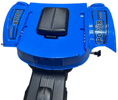 Трактор на педалях Woopie Farmer GoTrac Maxi Plus із причепом Синій (5906280650544) (955555907895856) - Уцінка