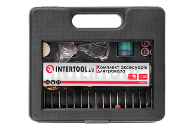 Комплект аксесуарів для гравера Intertool 100 од. (BT-0013)