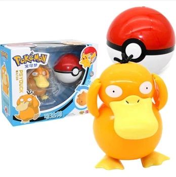 Покебол Покемон PSYDUCK шар с фигуркой-трансформером Псайдак Pokemon GO