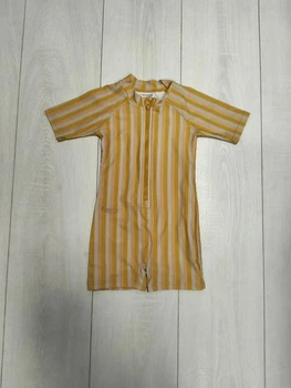Купальный костюм детский горчичный в полоску Liewood 92-98см (400010708)