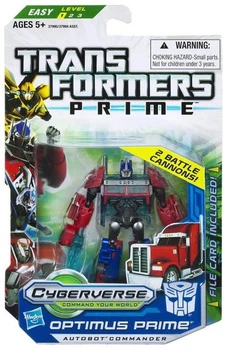 Трансформер HASBRO Оптимус Прайм командующий Кибермир Transformers Prime Cyberverse Optimus Prime Commander